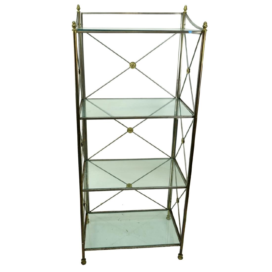Mid Century Etagere with Four Shelves (1 of 3)