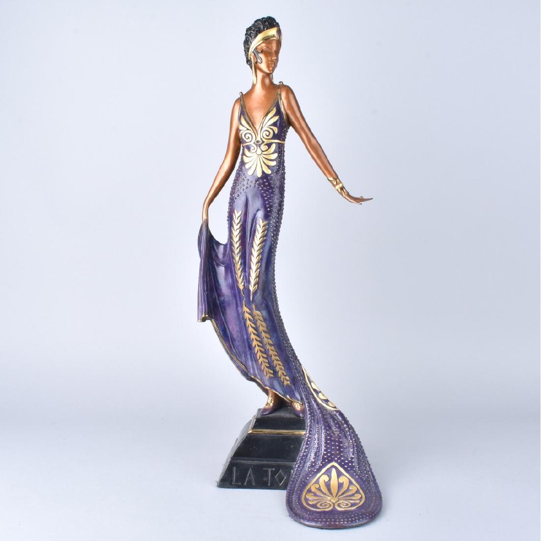 Erte "La Tosca" Bronze Sculpture (1 of 6)