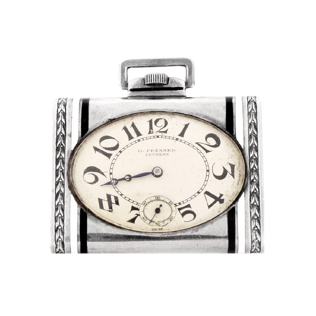 Lucerne Sterling Silver/Enamel Watch (1 of 5)