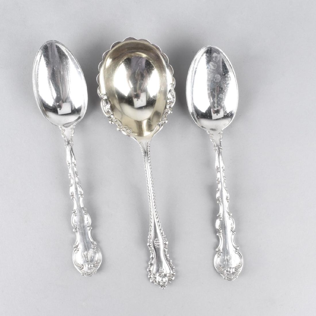 Three Sterling Silver Spoons (1 of 4)