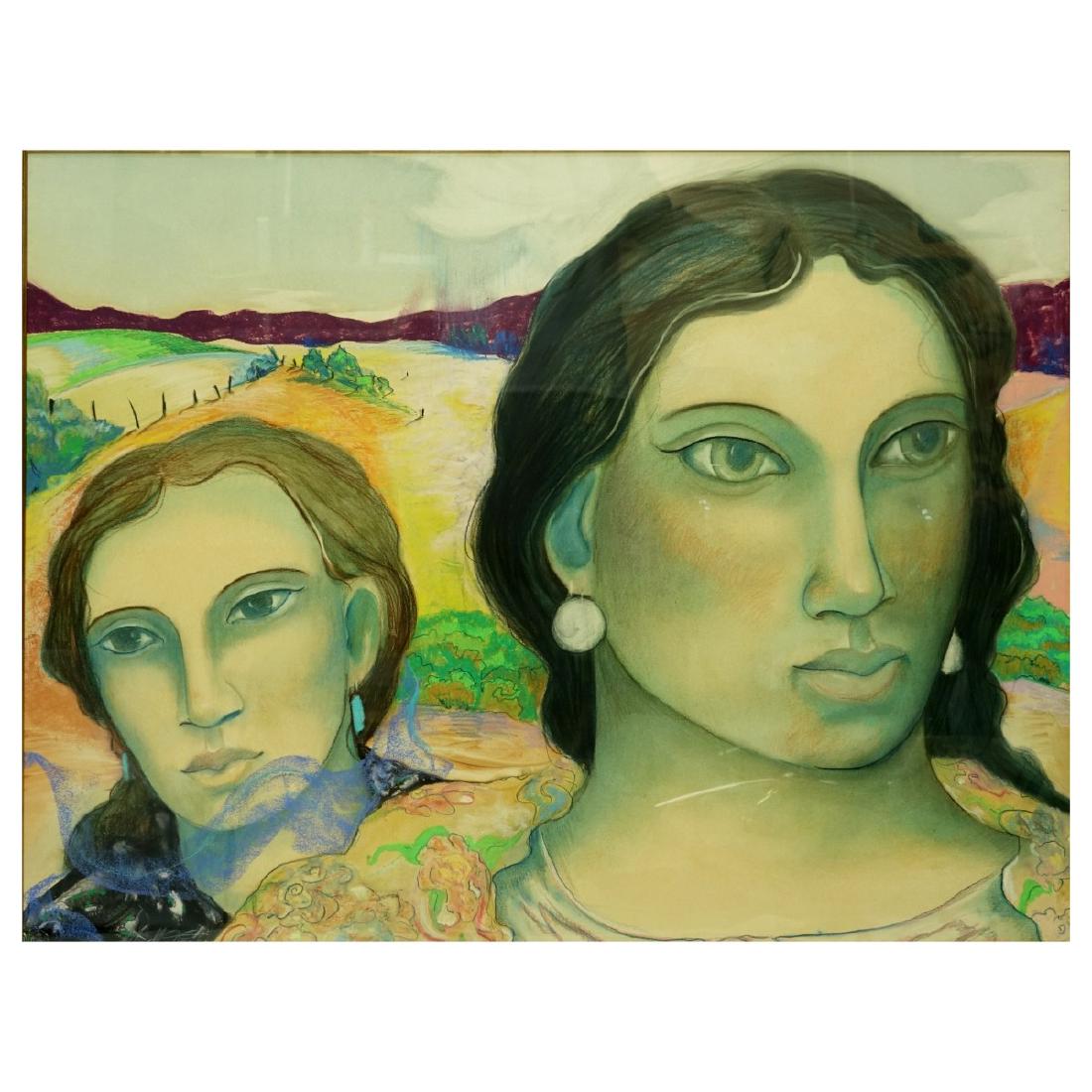 Miguel Martinez (born 1951) Pastel (1 of 7)