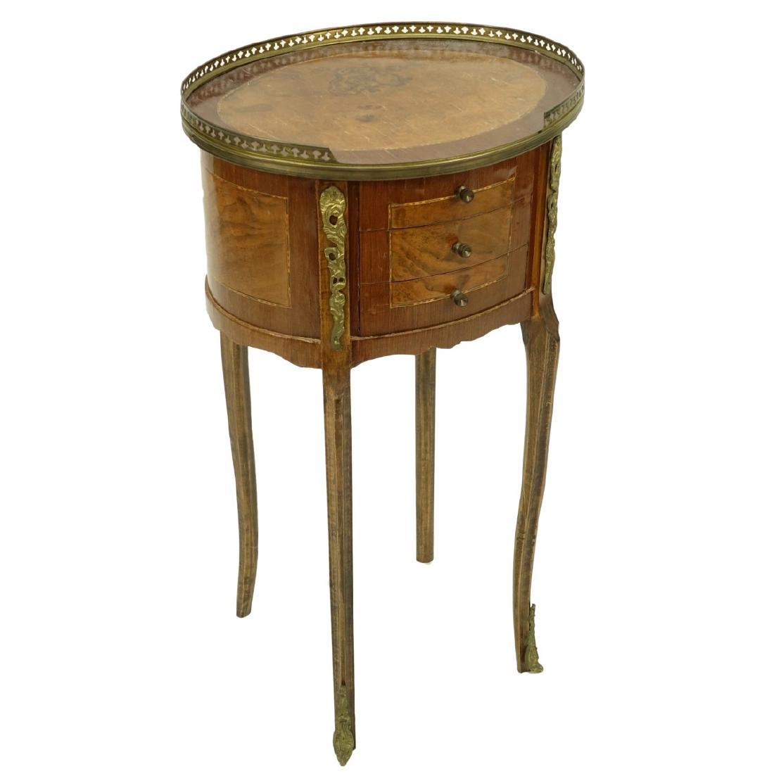 Louis XVI Style Side Table (1 of 6)
