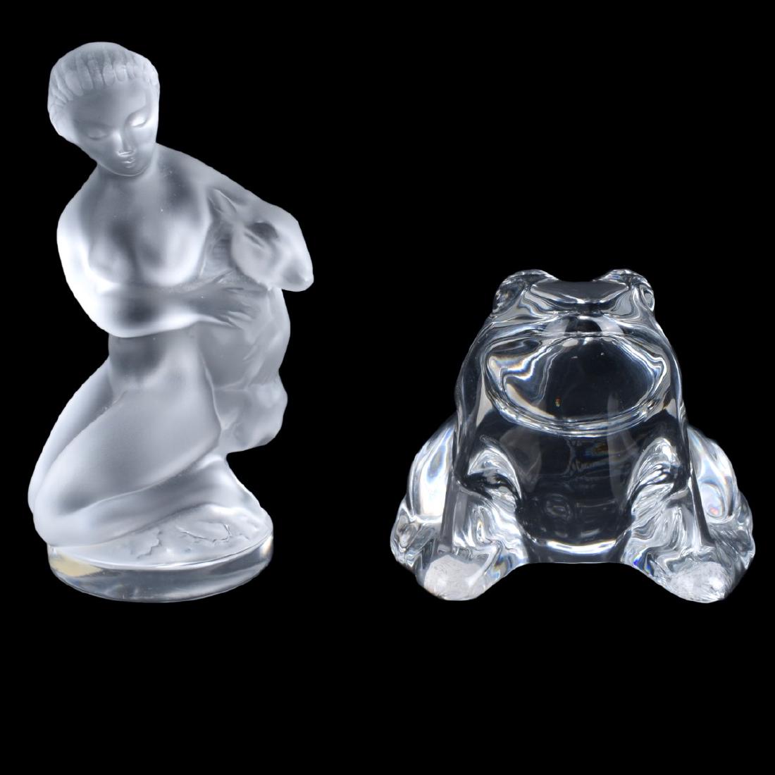 Lalique and Baccarat Figurines (1 of 4)