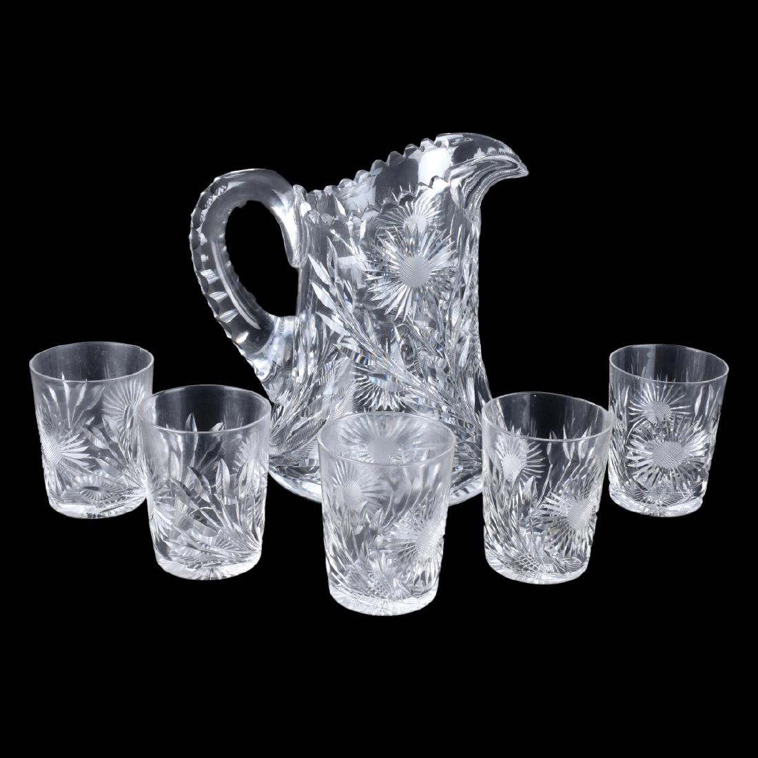 American Brilliant Crystal Set (1 of 8)