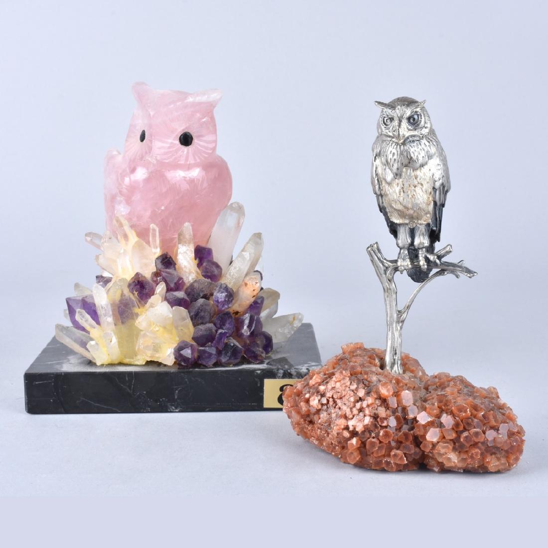 Two Vintage Owl Sculptures (1 of 5)