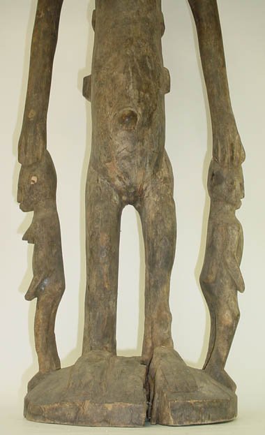 Circa 19C Senufo Ivory Coast, Africa Carved Mother - 6