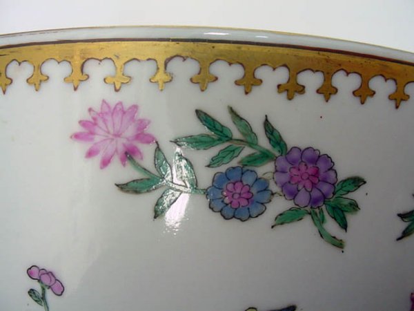 Large 19/20th Century Samson France Armorial Punch - 6