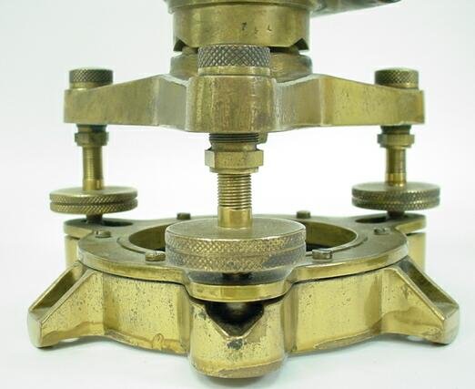 UIC Signed & Dated 1942 Brass Theodolite / Sextant - 7
