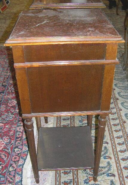 Pr 19C French Bronze Mount Parquetry Inlaid Table - 8