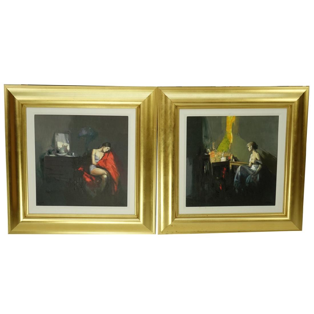 Two Antonio Tamburro Giclee's on Canvas (1 of 8)