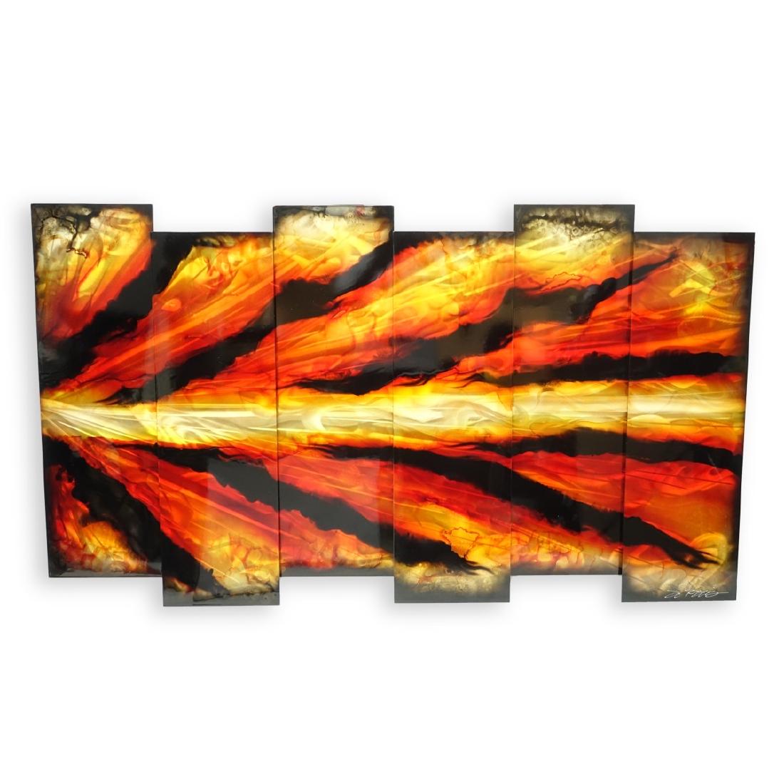 Chris DeRubeis Mixed Media on 6 Panels (1 of 4)