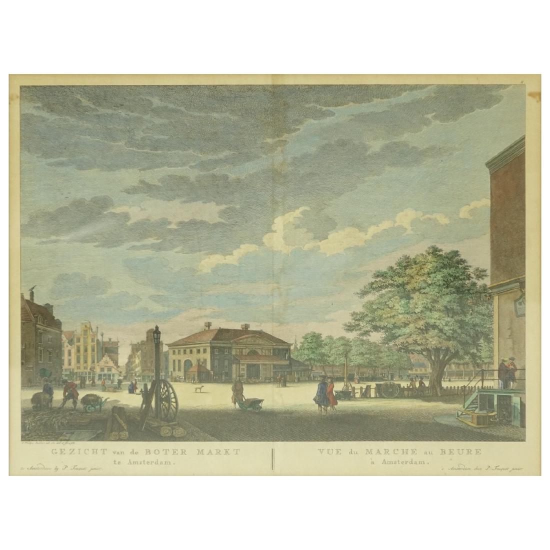 Antique Hand Colored Engraving (1 of 5)