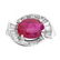 AGL 2.98ct Burma Ruby Ring - 2