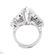 Vintage 4.90ct Pear Shape Diamond Ring - 4