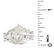 Vintage 4.90ct Pear Shape Diamond Ring - 6