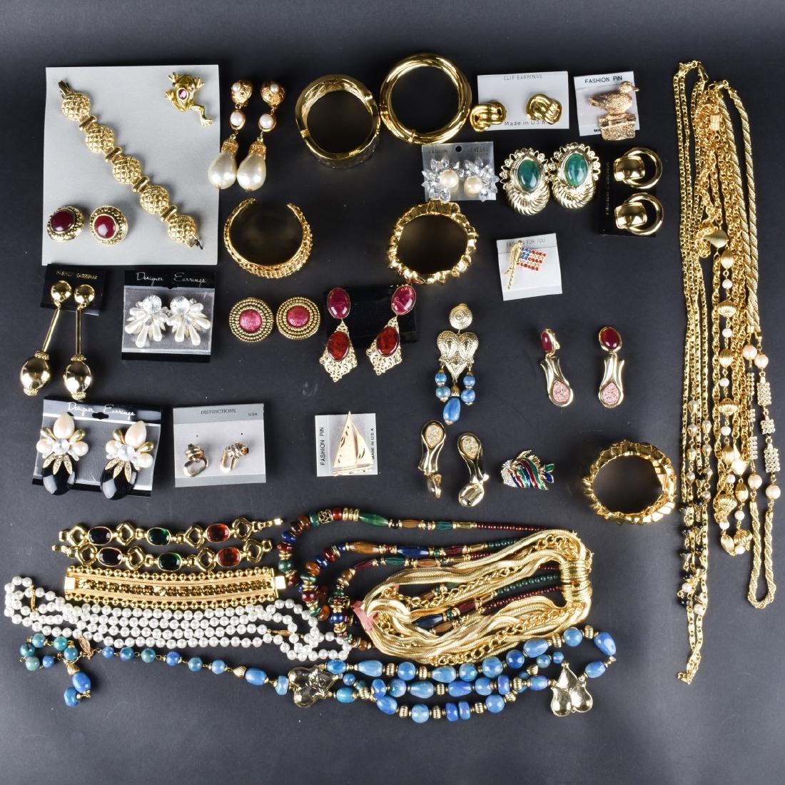 Large Collection of Retro Costume Jewelry (1 of 3)