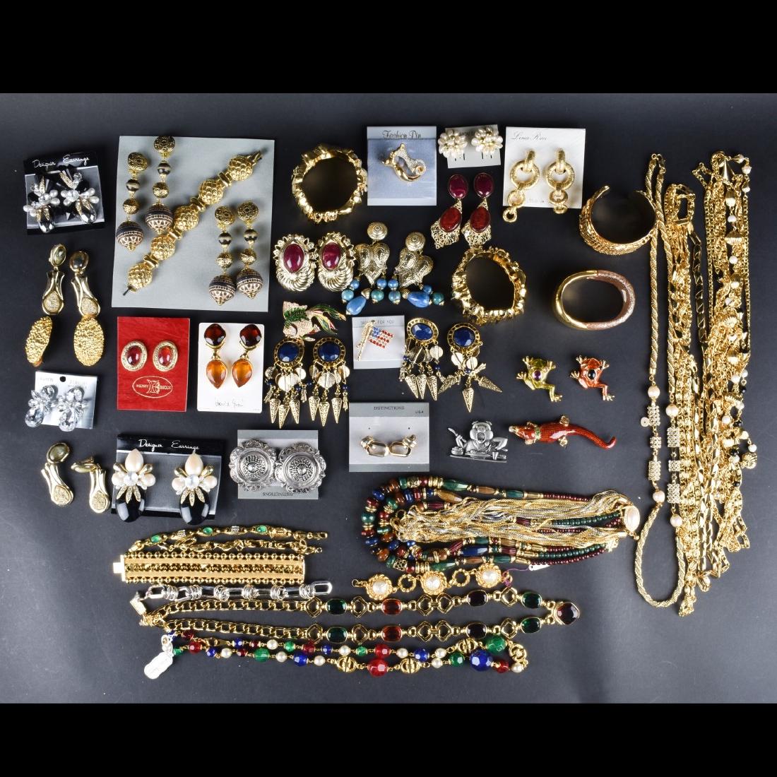 Large Collection of Retro Costume Jewelry (1 of 3)