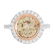 3.02ct Fancy Pinkish Brown Diamond Ring - 2