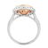 3.02ct Fancy Pinkish Brown Diamond Ring - 4