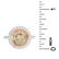 3.02ct Fancy Pinkish Brown Diamond Ring - 6
