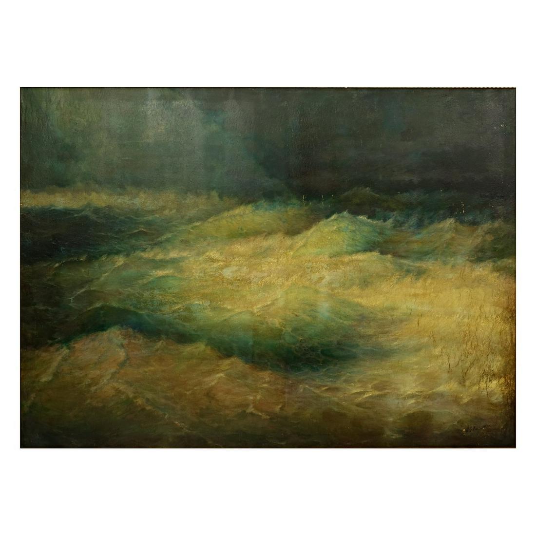 Attrib: Ivan Konstantinovich Aivazovsky O/C (1 of 7)