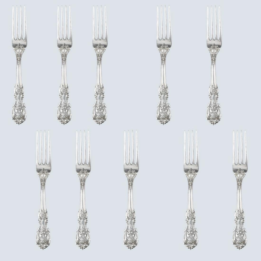Reed & Barton "Francis I" Sterling Silver Forks (1 of 4)
