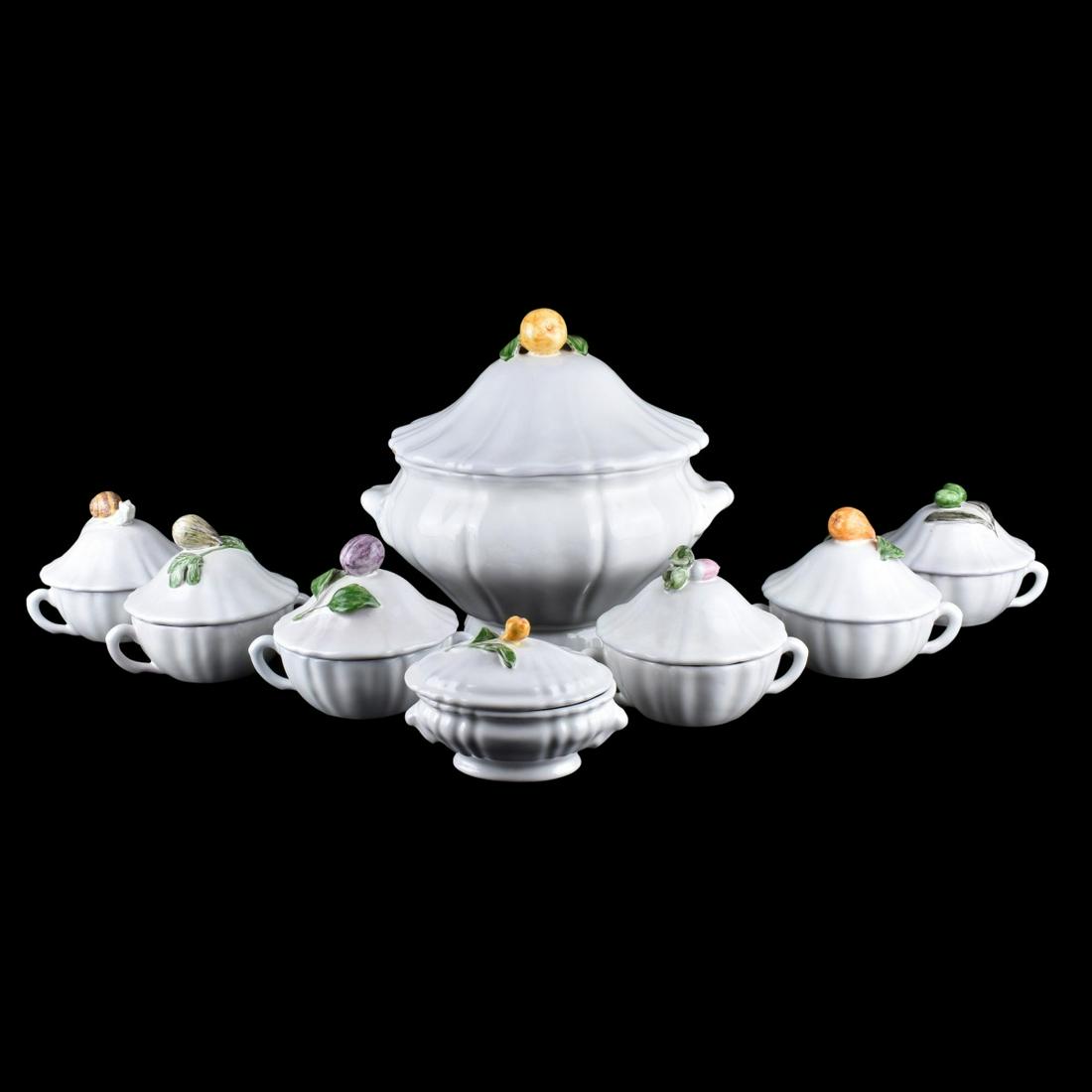 Moustiers French Faience Tureen Set (1 of 4)