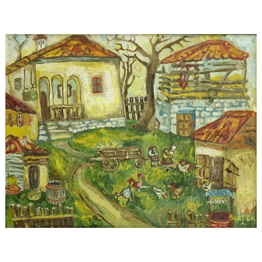 After: David Davidovich Burliuk (1882-1967) O/C (1 of 8)