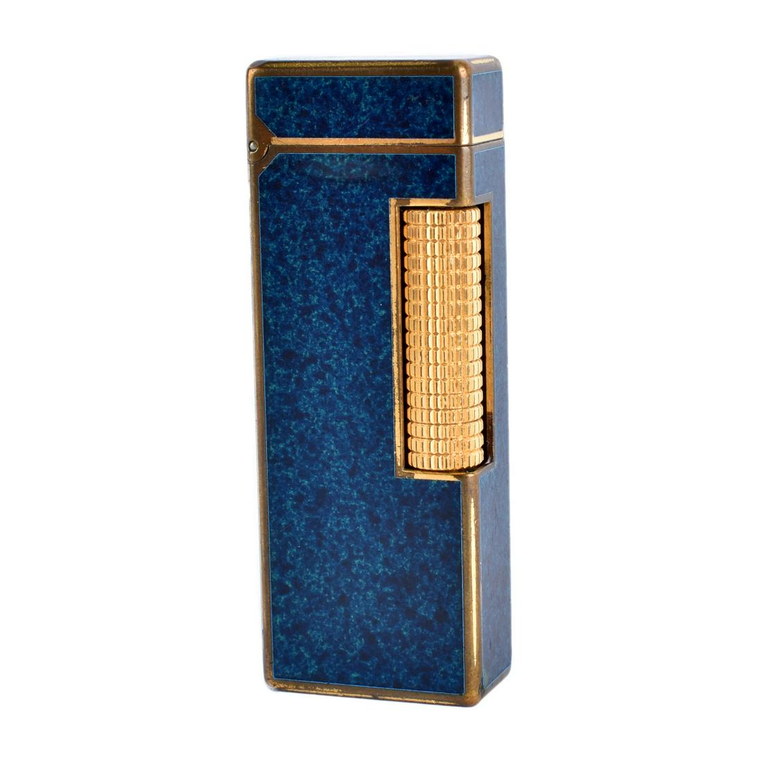 Dunhill Gold Plated & Lacquer Cigarette Lighter (1 of 4)