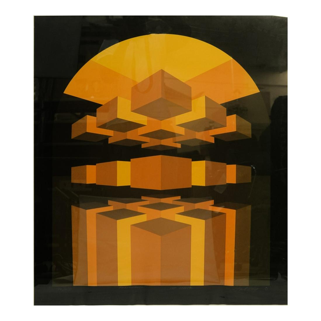 Brian Halsey (b. 1942) Color Silkscreen (1 of 5)