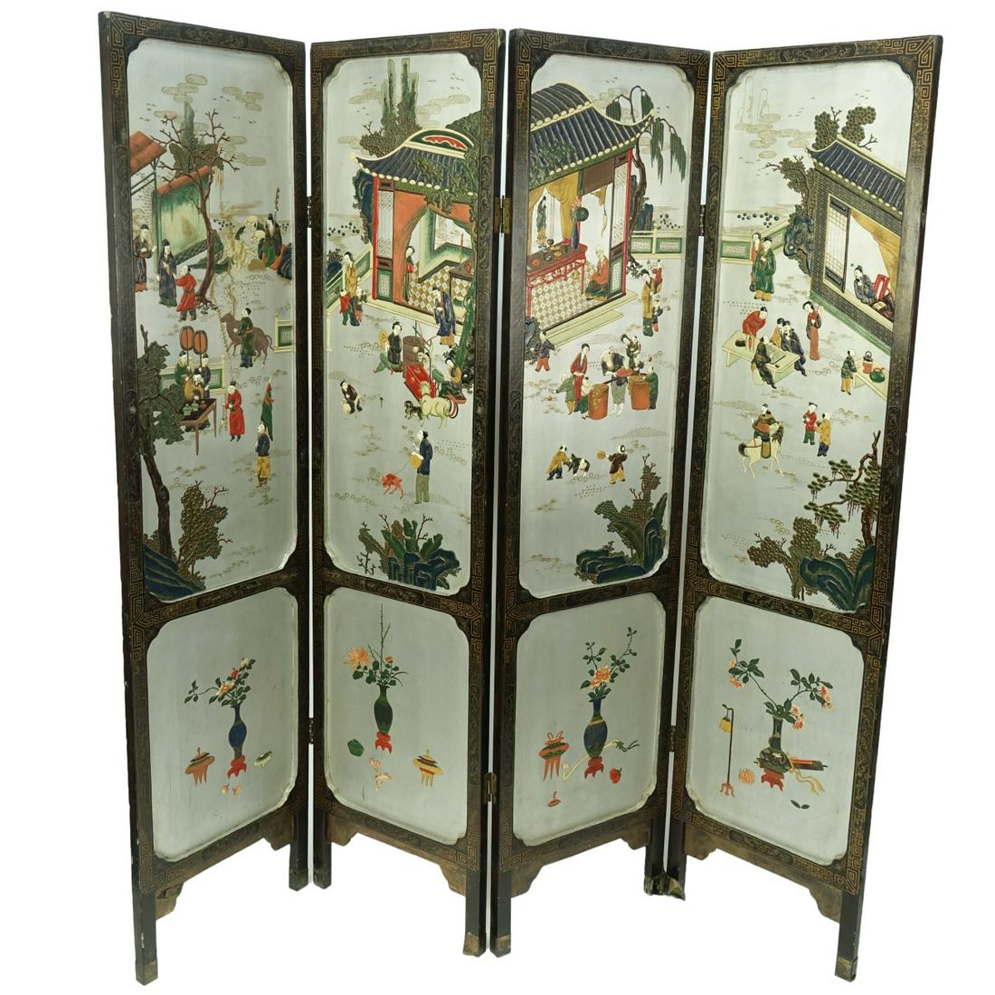 Chinese Coromandel Screen (1 of 6)