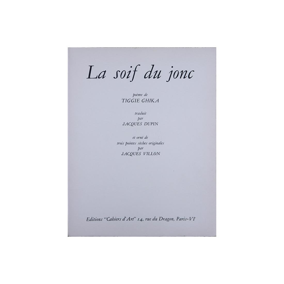 Jacques Villon, French (1875-1963) Book with three (1 of 7)