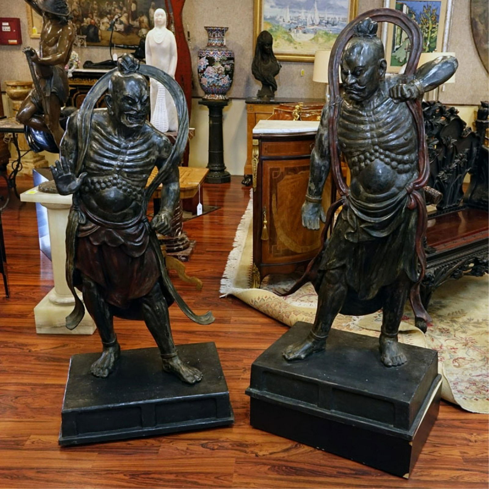Japanese Bronze & Metal Sculptures (1 of 9)