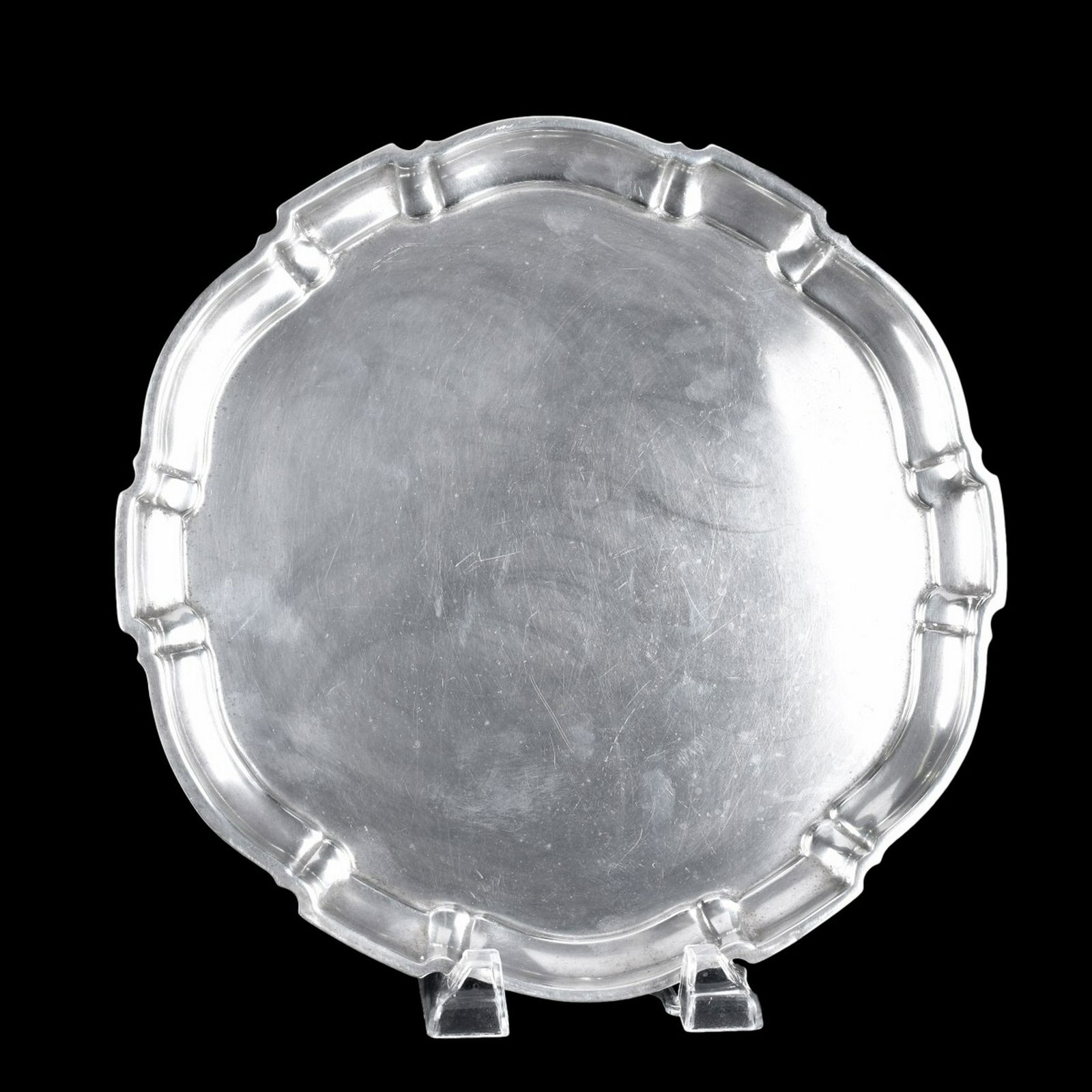 Poole "Chippendale" Sterling Silver Tray (1 of 4)