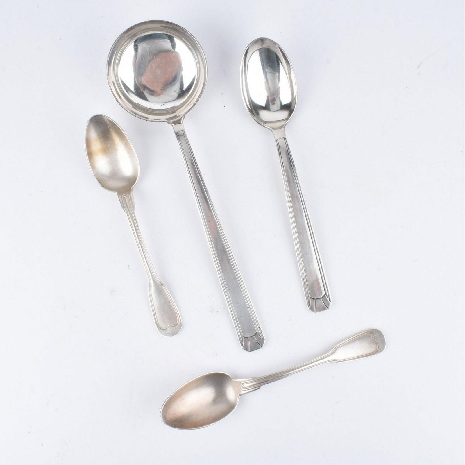 Four (4) French Silver Plate Tableware (1 of 3)