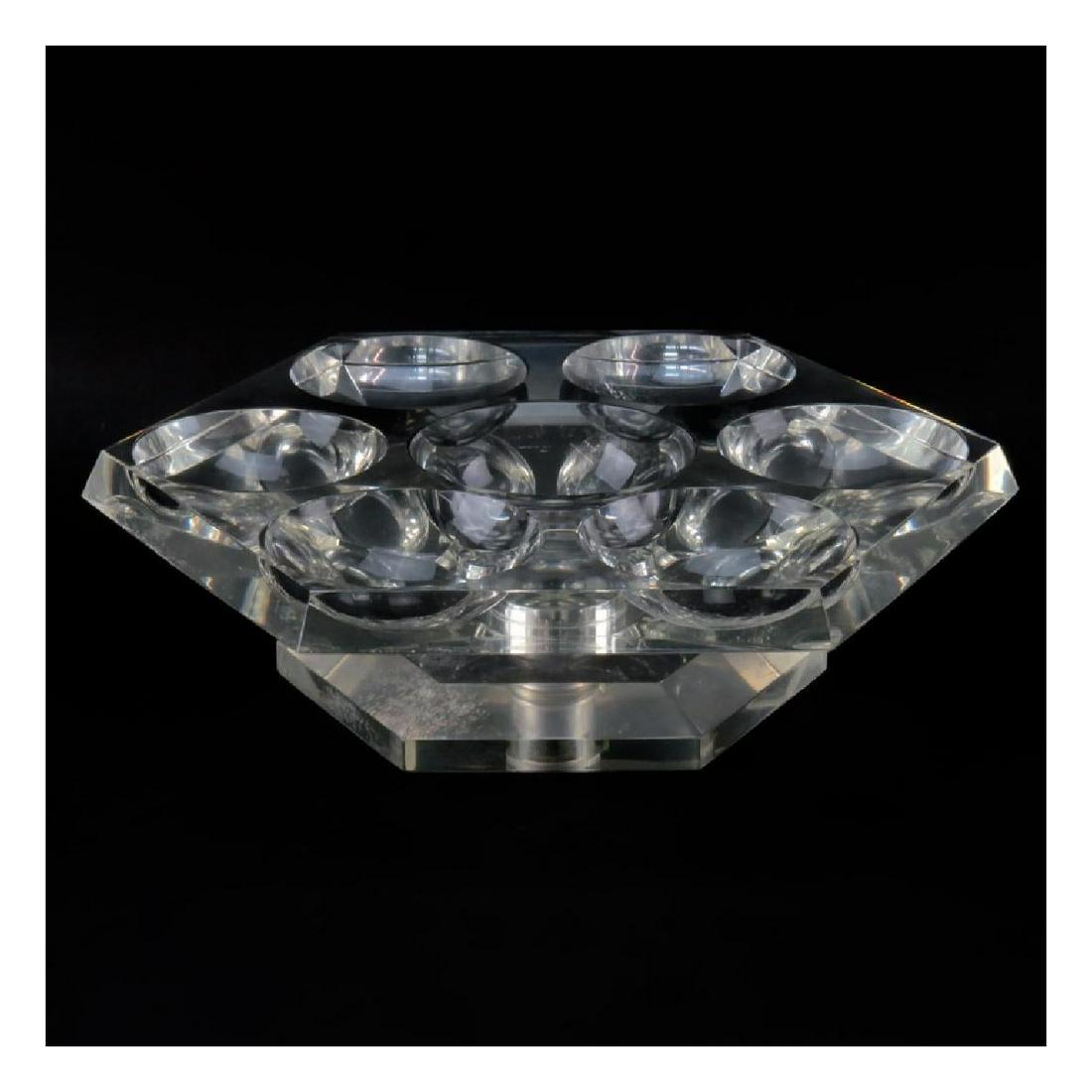 Mid Century Modern Lucite Serving Dish (1 of 3)