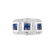 Sapphire, Diamond and 14K Ring - 2