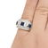 Sapphire, Diamond and 14K Ring - 7