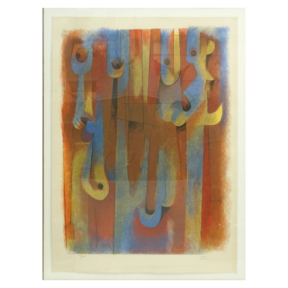 Carlos Merida (1895-1984) Color Lithograph (1 of 5)