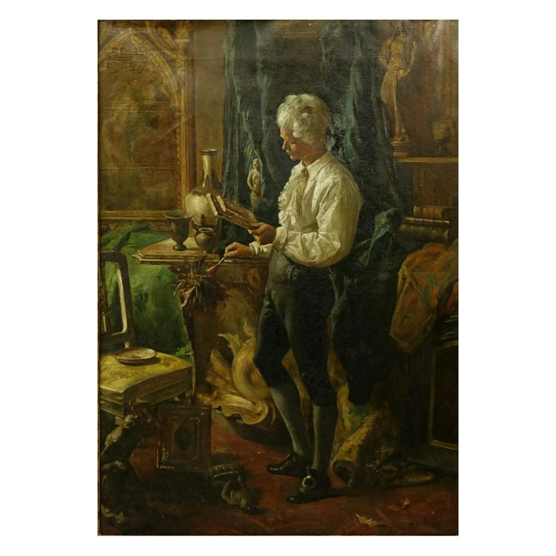 Henry Thomas Schafer (bef. 1854 - 1915) Oil/Canvas (1 of 8)