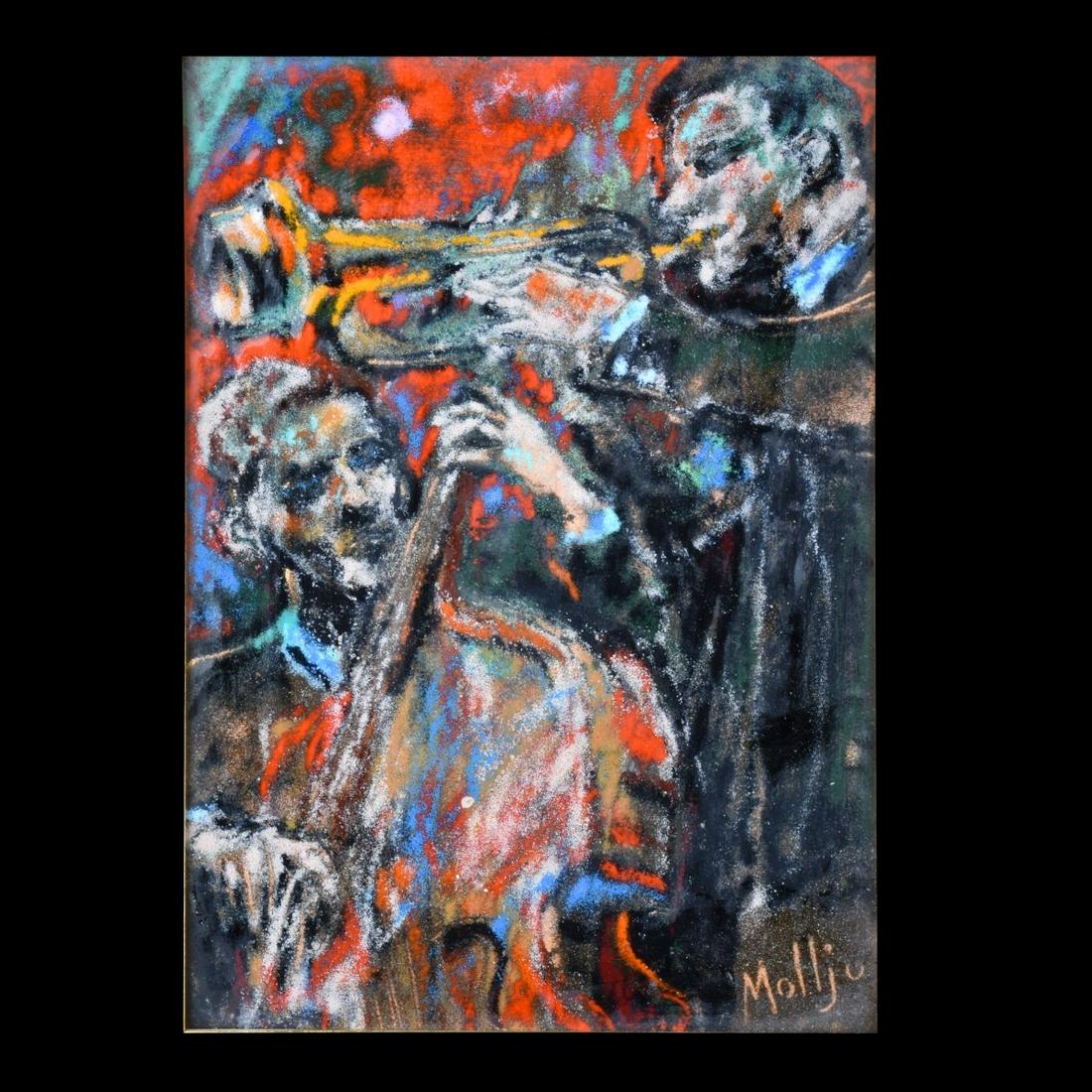 20th Century Enamel over Copper Painting (1 of 6)