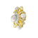 Vintage Diamond, Pearl and 18K Pendant/Brooch - 2