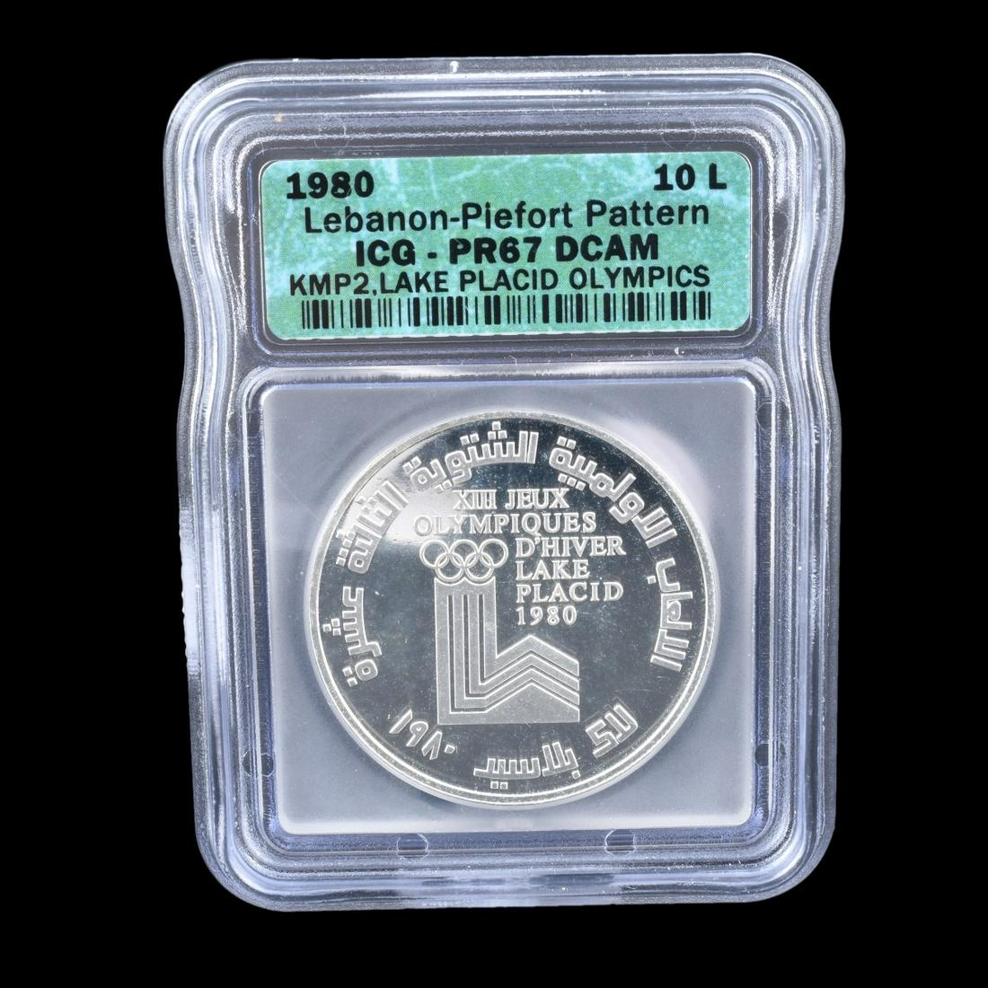 1980 Lebanon Piefort XIII Winter Olympics (1 of 3)