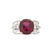 Rubelite, Diamond and 14K Ring - 2