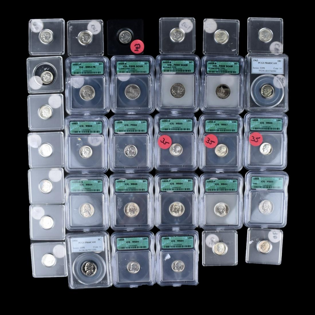 Thirty One (31) U.S. Dimes and Nickels (1 of 2)