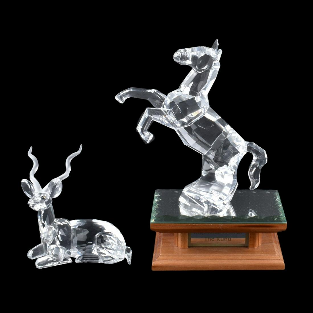 Two Swarovski Crystal Animal Figurines (1 of 6)