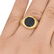 Two Men's 14K and Gemstone Rings - 7