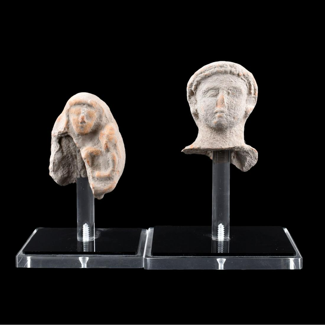 Ancient Greek Pottery Heads (1 of 5)