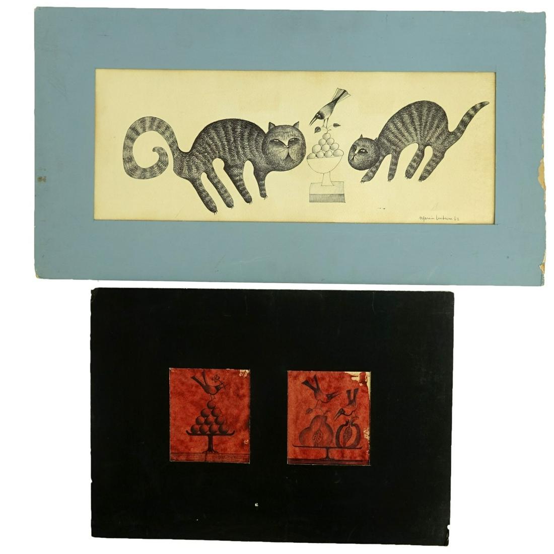 Two American Pen and Ink (1 of 6)