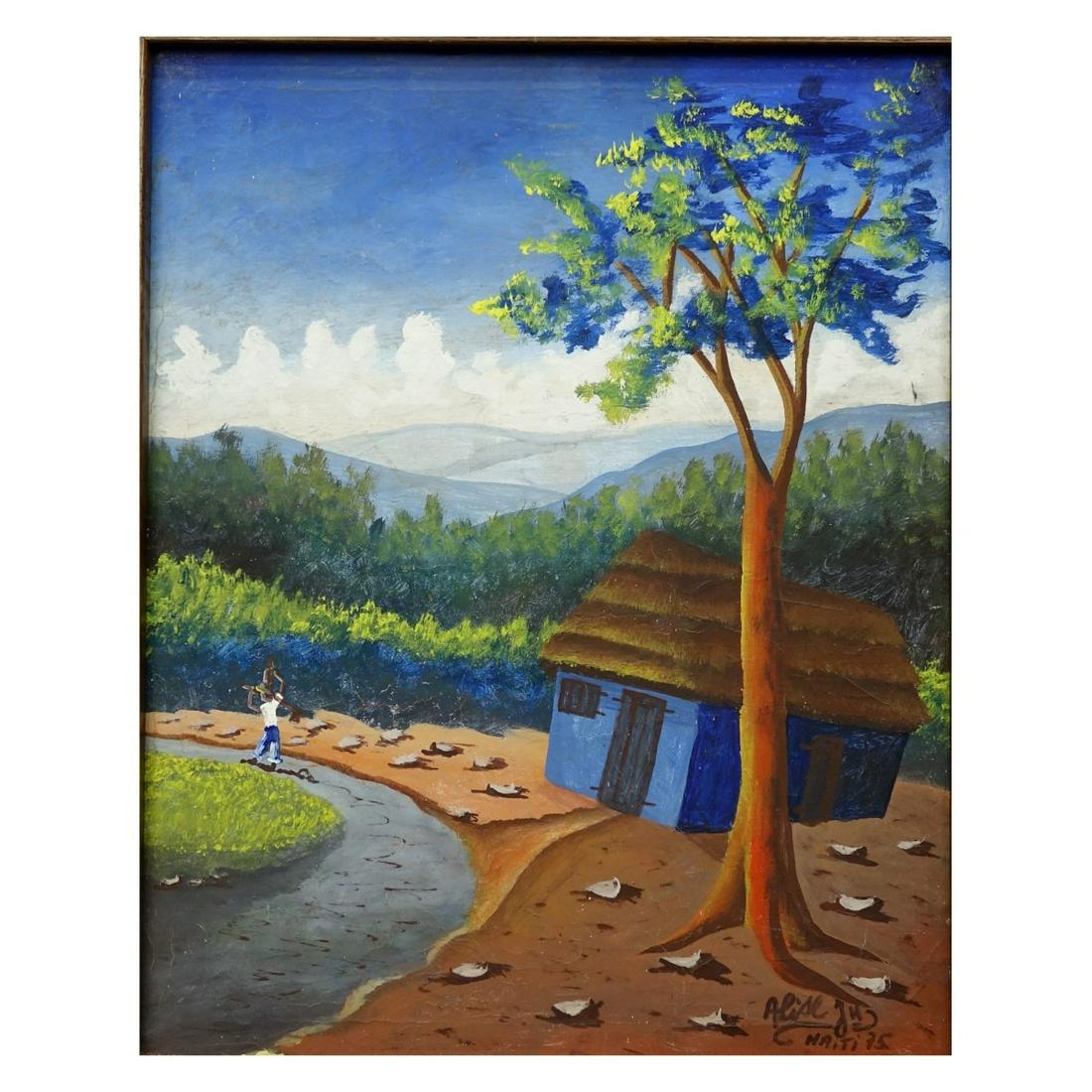 Haitian Oil on Canvas (1 of 4)